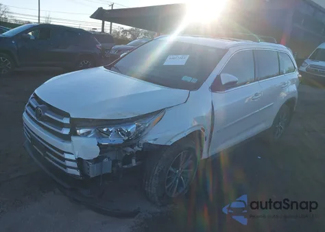 2019 Toyota Highlander Xle from USA, damaged, VIN 5TDJZRFH5KS605773